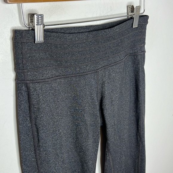 PRANA Tall Inseam Contour Olympic Gray Pull On Flare Wide Leg Yoga Pants - Picture 3 of 8